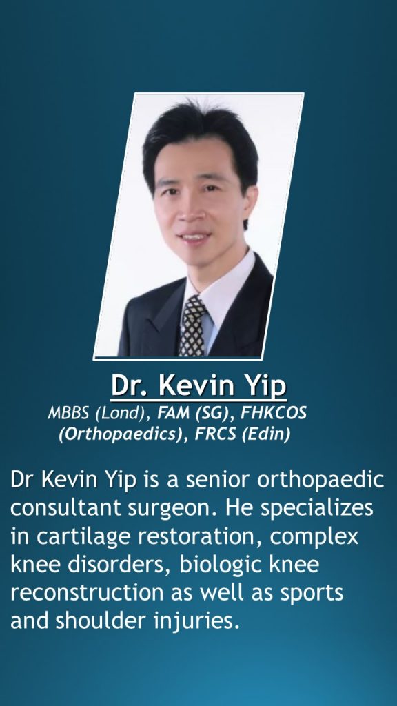 Dr. Kevin Yip Orthoapedic doctor